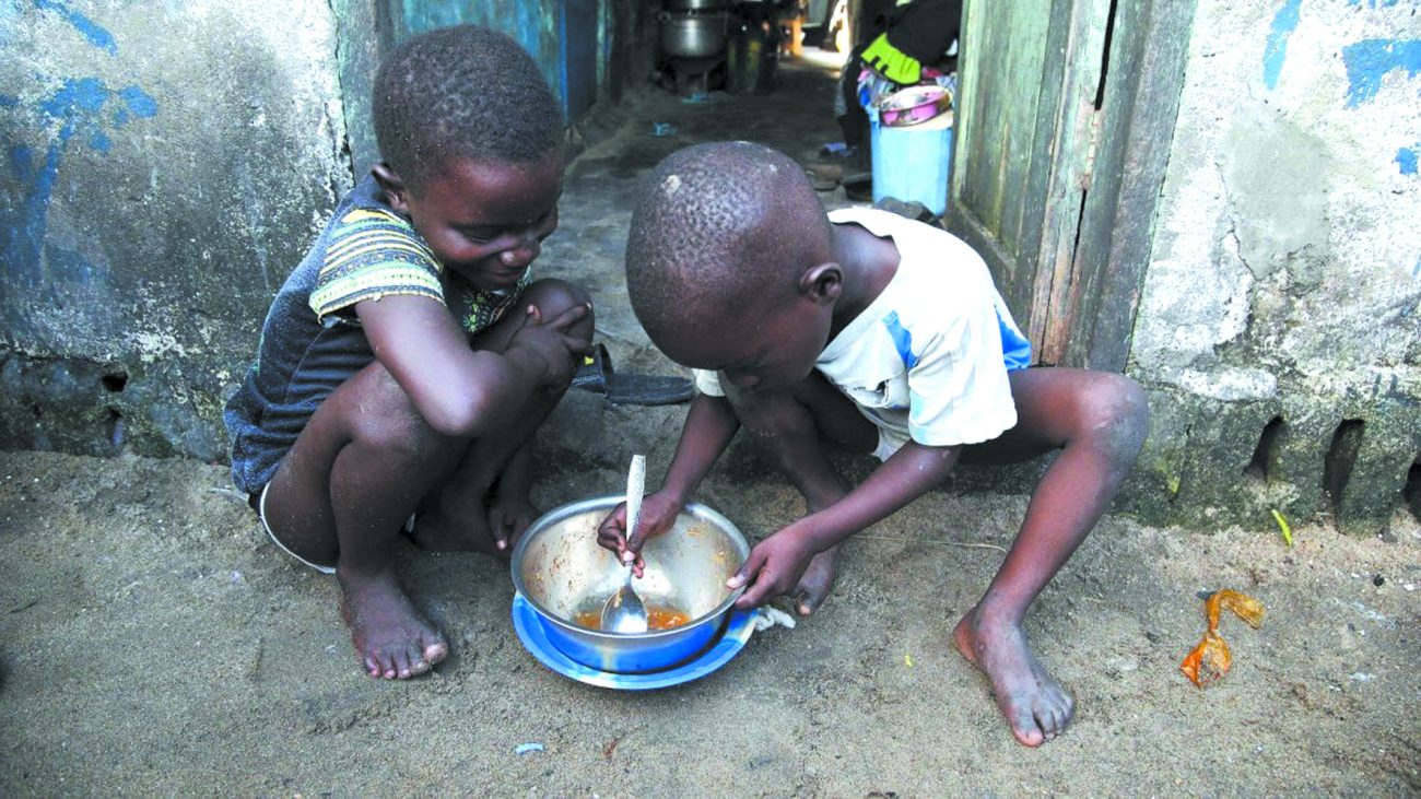 Бедные дети африки